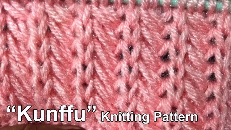 कूंफू.Kunffu. Beautiful Knitting pattern Design 2018