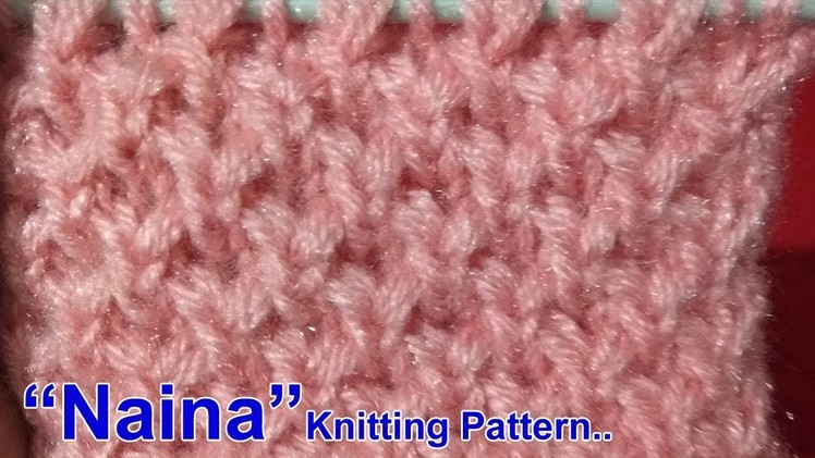 Naina Beautiful Knitting pattern Design 2018