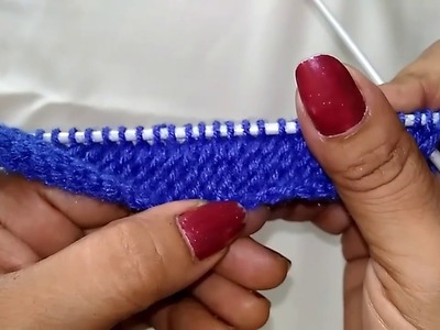 #New knitting border design##Easy