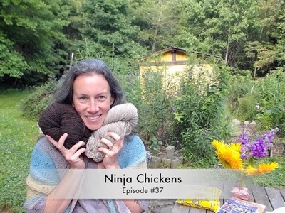 Ninja Chickens - Episode 37 - Stitchin' and all the Travel!  knitting podcast