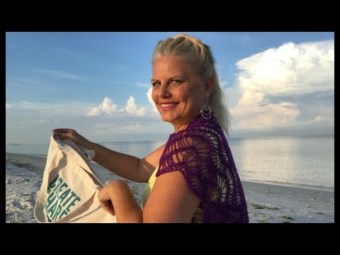 Yarn on the beach 177 live video podcast with Kristin Omdahl knitting crochet