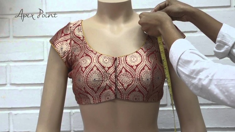 39 inch katori blouse paper cutting in hindi
