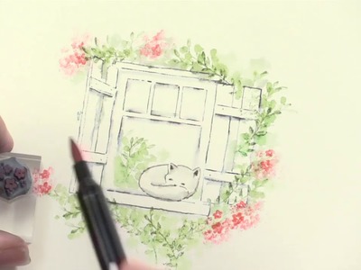 Art Impressions: Watercolor Stamps 3 - Paper Wishes Weekly Webisodes