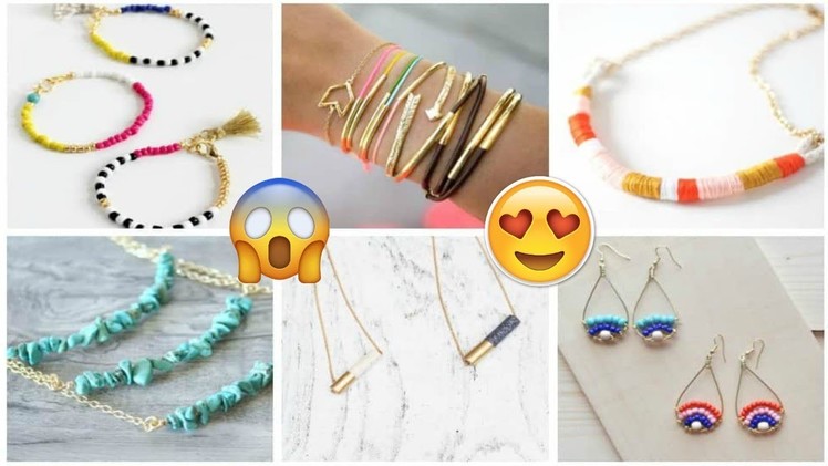 Awesome 12 Easy Crafts Ideas For DIY Jewelry 2018 YOU'LL LOVE