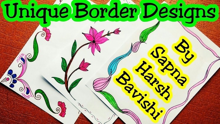 Border Designs On Paper | border designs | project design | border design | project design ideas