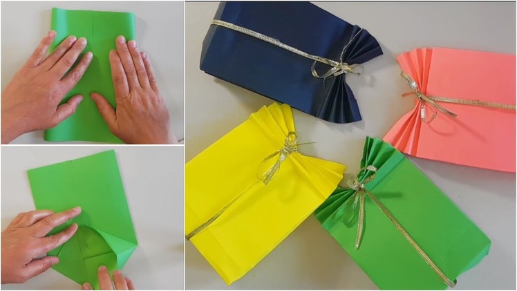 DIY crafts: Easy Paper GIFT BAG - Diella Crafts