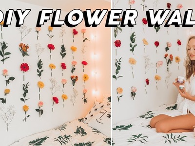 DIY Flower Wall: How To & Tips | GwenGwizEtc