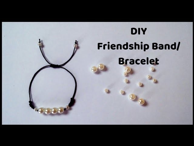 DIY Friendship Band | How to make a pearl Bracelet