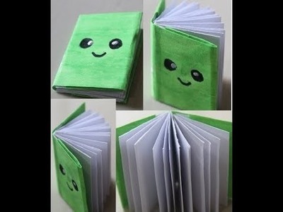 DIY - Mini Notebook One Sheet of Paper | Easy Emoji Notebook for kids | Easy Gifts Idea