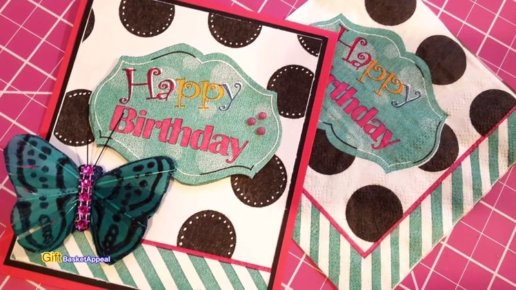 FROM PAPER NAPKIN to BIRTHDAY CARD