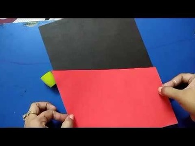 Handmade folders design for school. how to make handmade folder at home (very easiest way part 2)