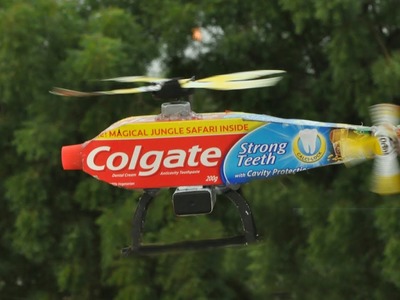 Helicopter How to make a Helicopter - Colgate Helicopter