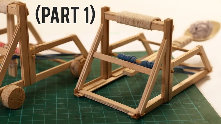 How to Make a Mini Catapult (Part 1)