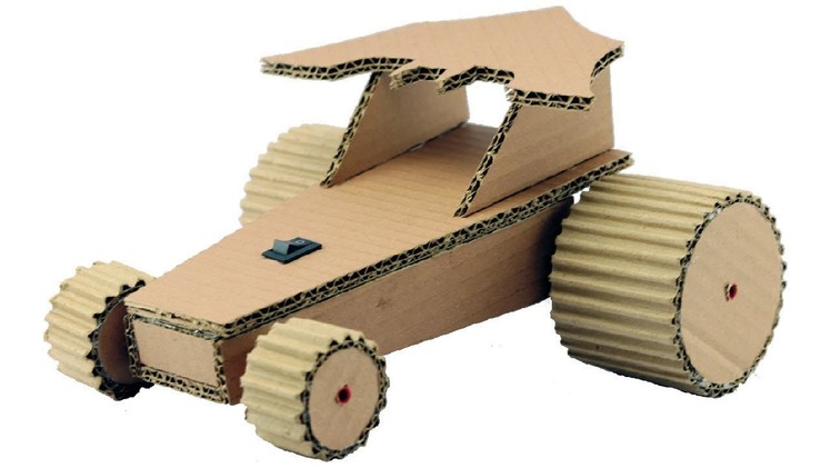 How to Make Car for Kids Using Cardboard - Amazing DIY Batman Car