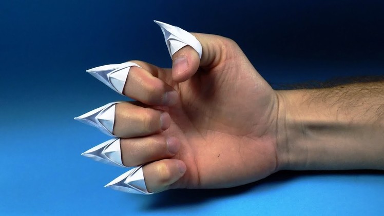 How to make Origami Paper Claws EASY