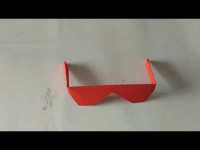 How to make origami paper goggles with A4 size paper,without glue & scissor,kagaj ka chasma banana