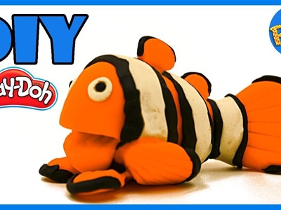 How to make sea fish with Play-Doh | DIY Nemo with plasticine | Play kids