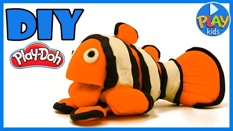 How to make sea fish with Play-Doh | DIY Nemo with plasticine | Play kids
