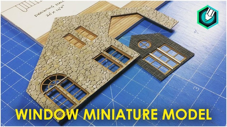 How to Make Window Miniature Model | very simple & easy method