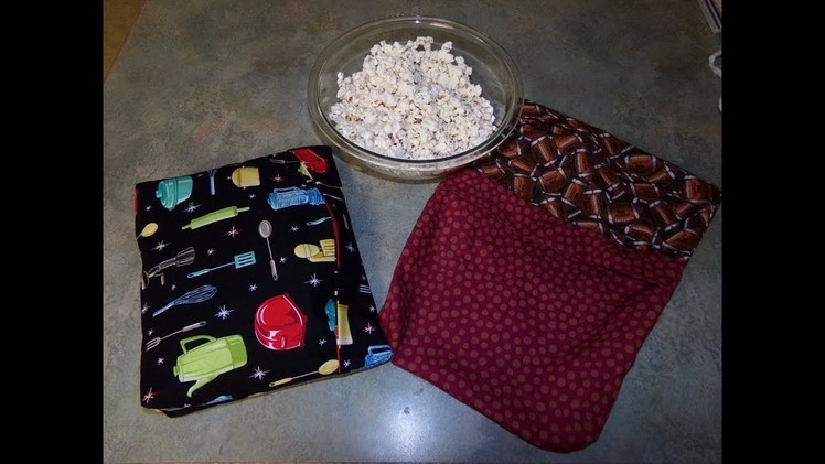 How To Sew A Microwavable Popcorn Bag