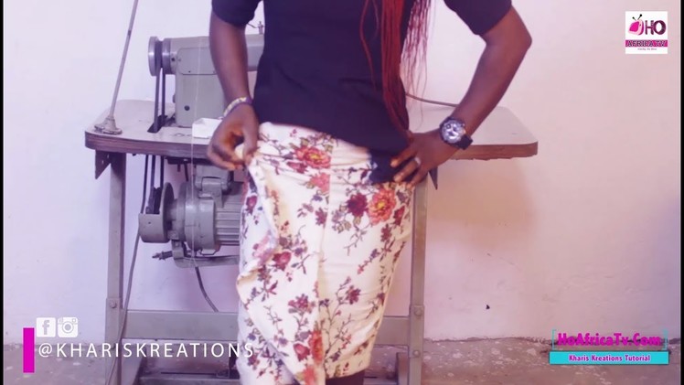 How To Sew A Straight Skirt With Flaunt Flare