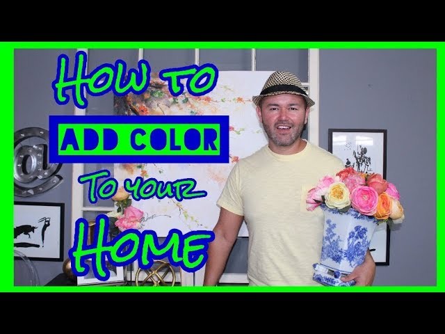 Interior Design Rules And Hacks. How to Add Color To Your Home. Decorating Ideas (Rule #1)