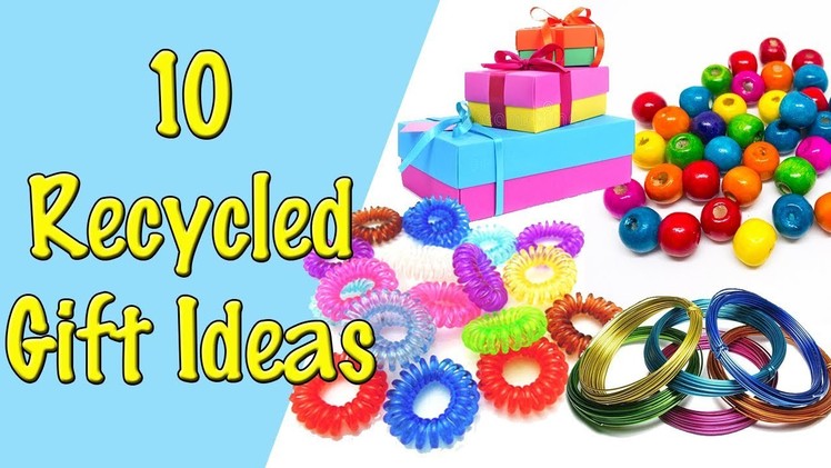10 Recycled Gift Ideas - Ecobrisa DIY