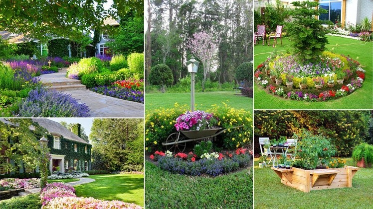100 Beautiful and Easy Flower Beds For Your Garden | DIY Garden
