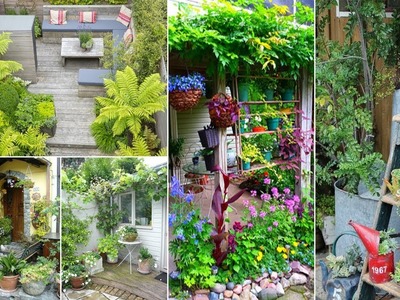 100 Beautiful Tiny Garden Ideas & Decoration for Small Spaces | DIY Garden
