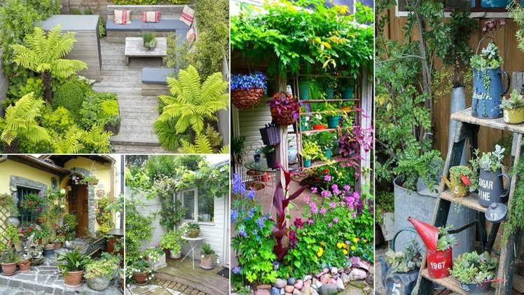 100 Beautiful Tiny Garden Ideas & Decoration for Small Spaces | DIY Garden