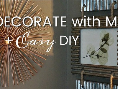 Decorate with Me | Shopping + Simple DIY Decor | VLOG