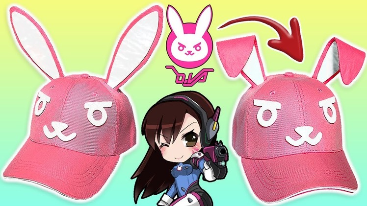 ????DIY D.VA HAT OVERWATCH Easy and inexpensive to do ????
