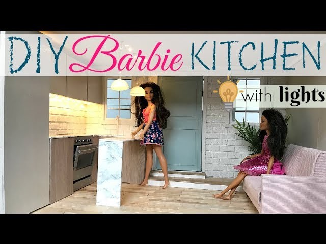 DIY: dollhouse kitchen (miniature)