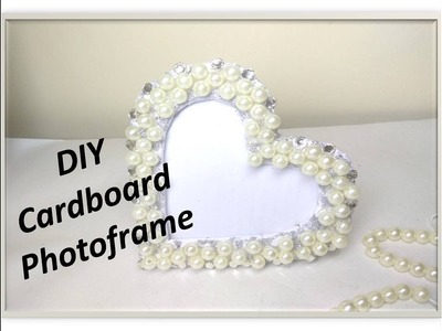 DIY Fancy Photo frame at home. Market like photo frame at very low cost. Heart shape Metal frame