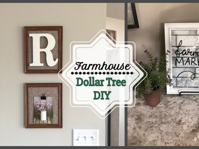 DIY Farmhouse Decor | Dollar Tree