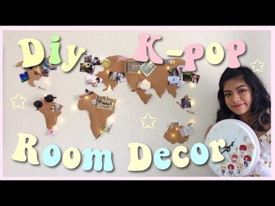 Diy K-pop Room Decor 2018 + Special Announcement | Prettyprincejin