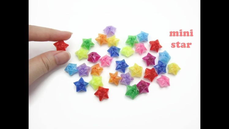 DIY Miniature Doll Mini Lucky Star - Using Straw!