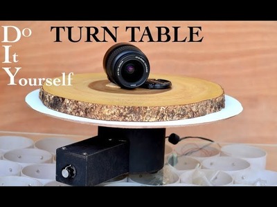 DIY Object Rotating Table