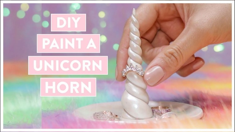 DIY Paint a Unicorn Horn