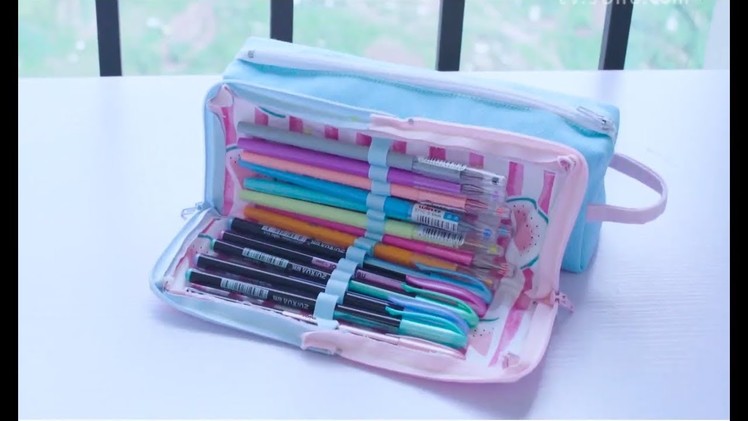 DIY Pencil Bag || DIY Pencil Case || Back To School