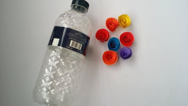 DIY: Plastic Bottle Crafts!! Best Use of Waste Bottle!! Makeup Organizer With Plastic Bottle!!!