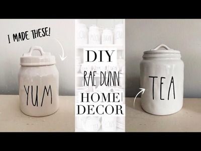 DIY RAE DUNN | farmhouse style home decor | taylor bee