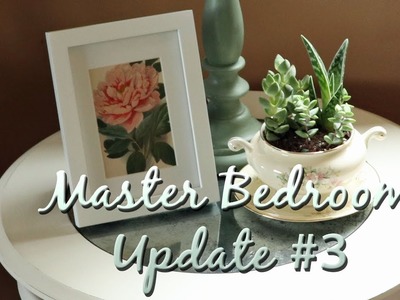 DIY SIDE TABLE MAKEOVER {Master Bedroom Update #3} BORED OR BANANAS