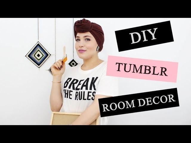 DIY TUMBLR ROOM DECOR
minimalist & boho
