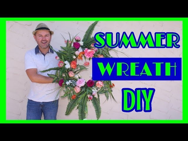 Easy Flower Arranging for Beginners (Pt2) . DIY Wreath and Tablescape 2018.Astra's Place