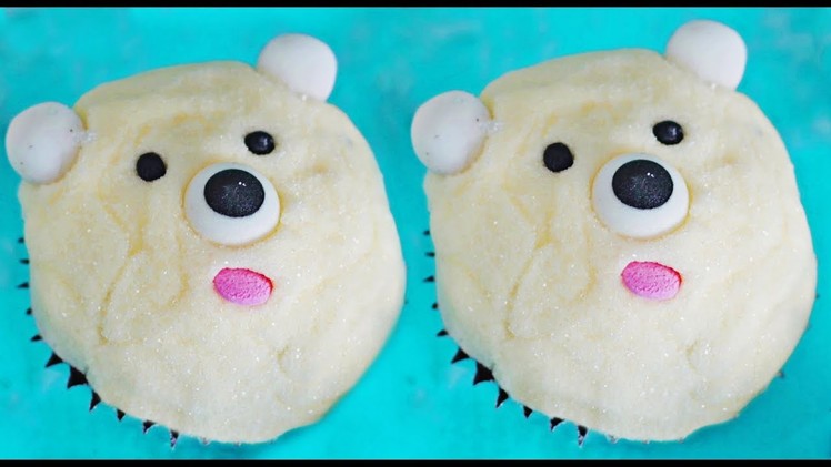 How Adorable Are These Polar Bear Cupcakes? DIY Cupcakes by Eat A Treat