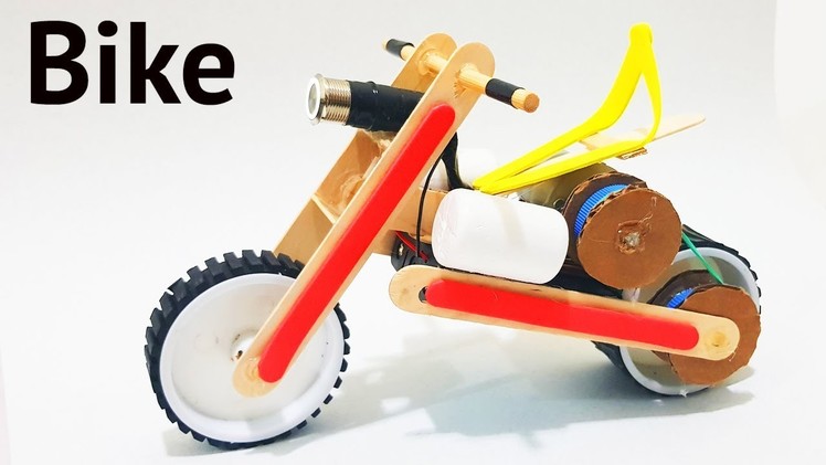 How to Make a Mini Electric Bike - Amazing DIY