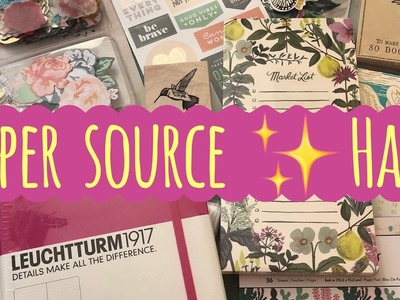 Paper Source Haul ✨ Unique Items!