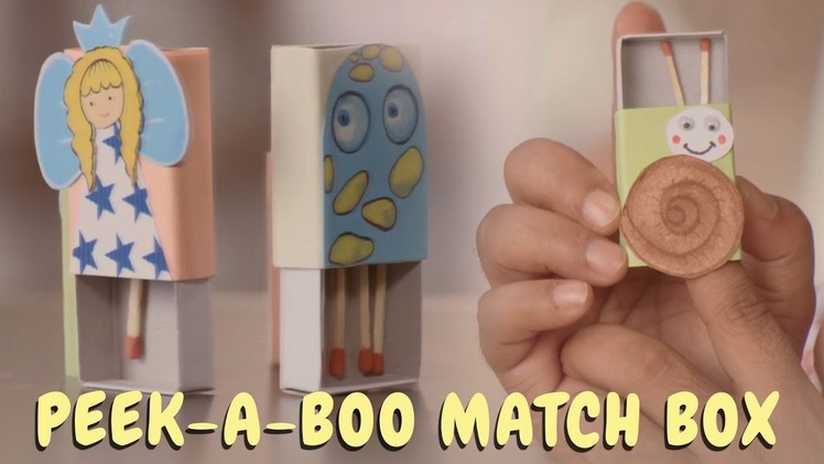 The Art Room - DIY Peek-A-Boo Match Box | Matchbox Crafts | Easy & Fun Crafts for Kids