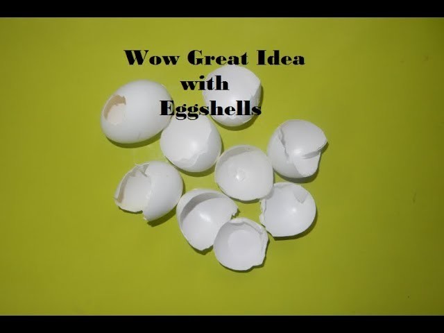 Best out of craft with Eggshells || Beautiful show piece decorative idea with Eggshells